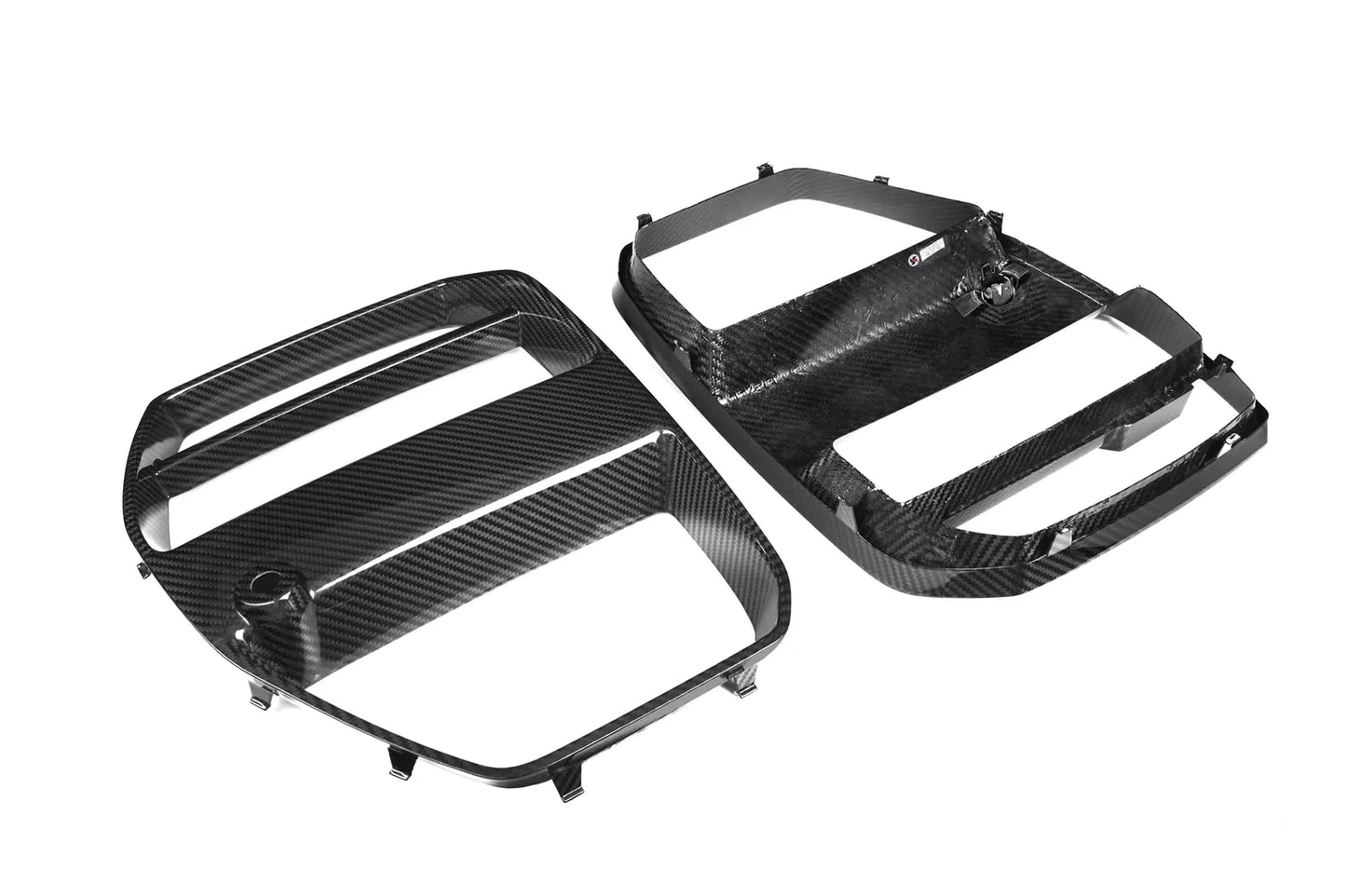 BMW G80/G82/G83 M3/M4 V1 Style 2-Piece Dry Carbon Fiber Front Grill