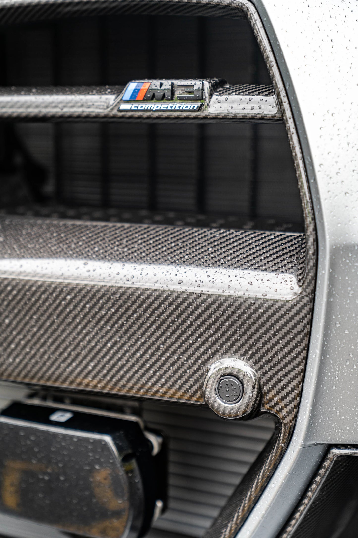 BMW G80/G82/G83 M3/M4 V1 Style 2-Piece Dry Carbon Fiber Front Grill