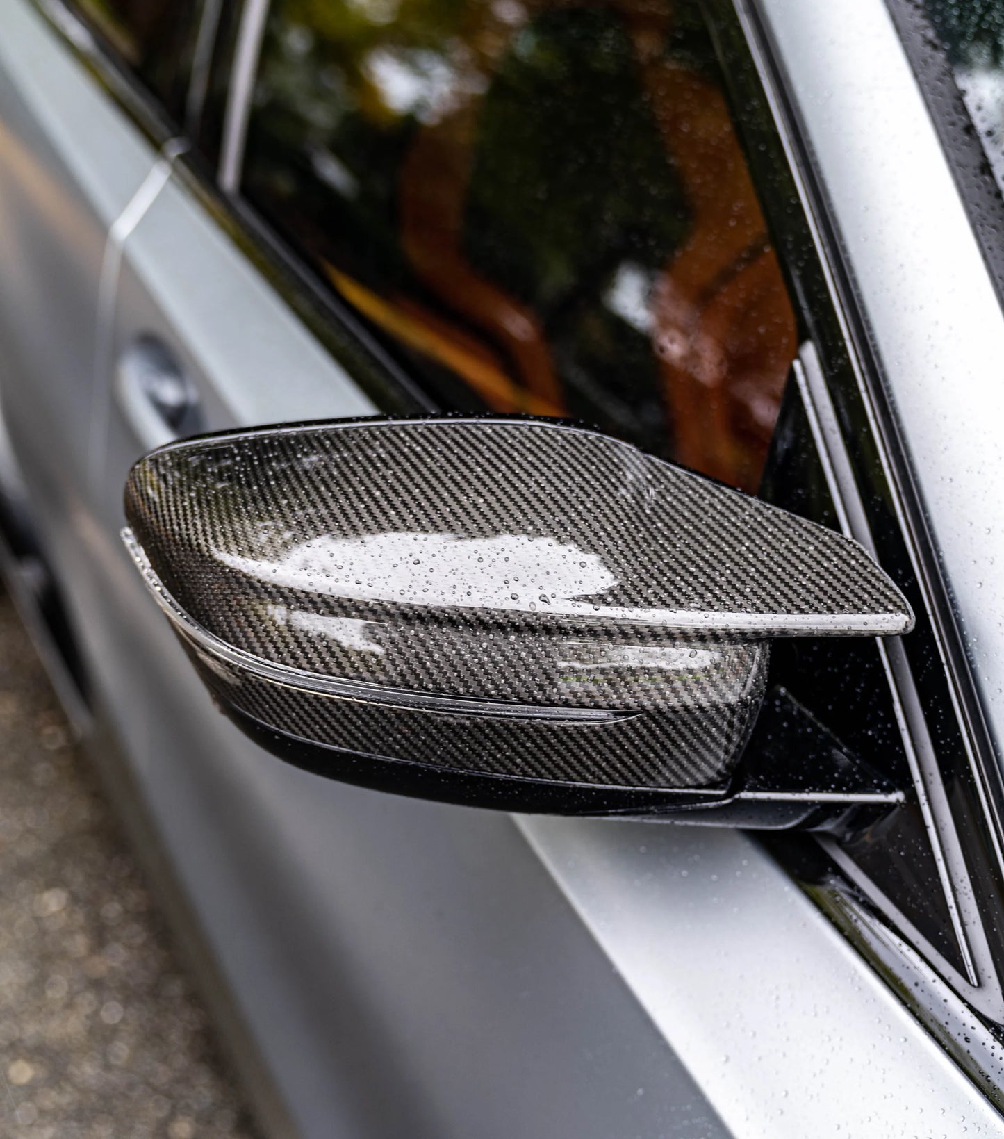 BMW G80/G82/G83 M3/M4 OEM Style Dry Carbon Fiber M Side Mirror Covers