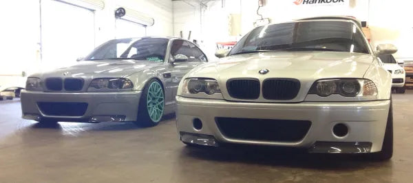 BMW E46 M3 CSL Style Front Bumper V2