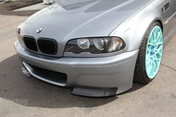 BMW E46 M3 CSL Style Front Bumper V2