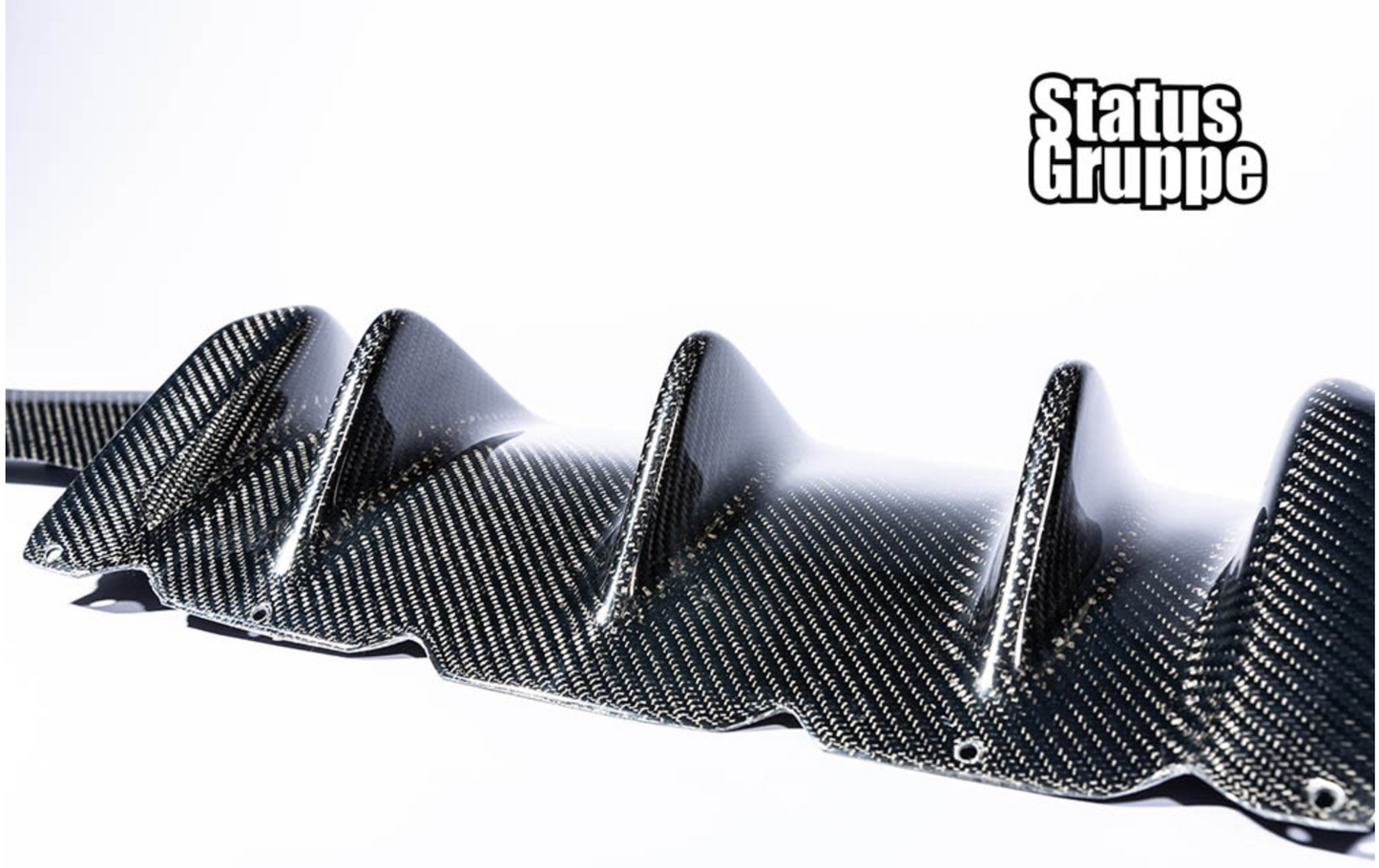 BMW F87 M2/M2 Comp CF Rear Diffuser-Finned Style