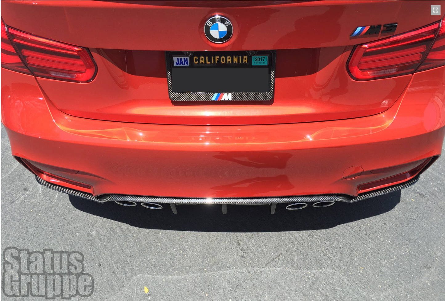 BMW F80 M3 | F82/83 M4 CF Rear Bumper Extension