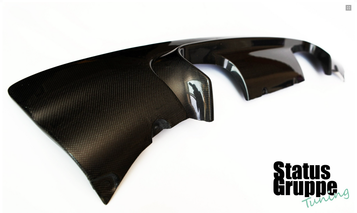 BMW E46 M3 CSL Style Rear Diffuser