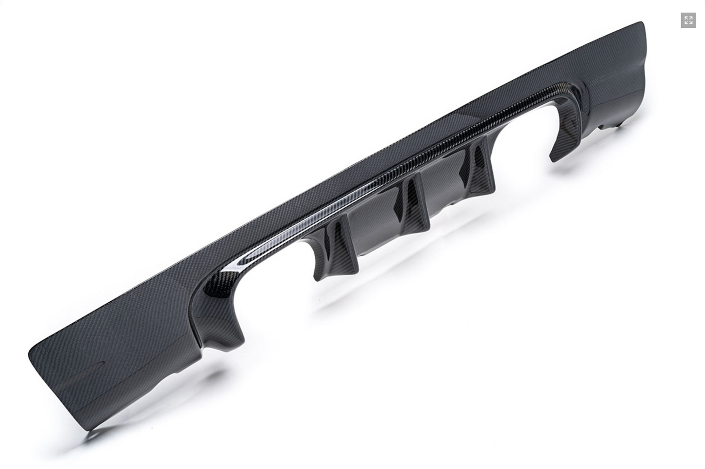 BMW E46 M3 CSL Style Finned Rear Diffuser