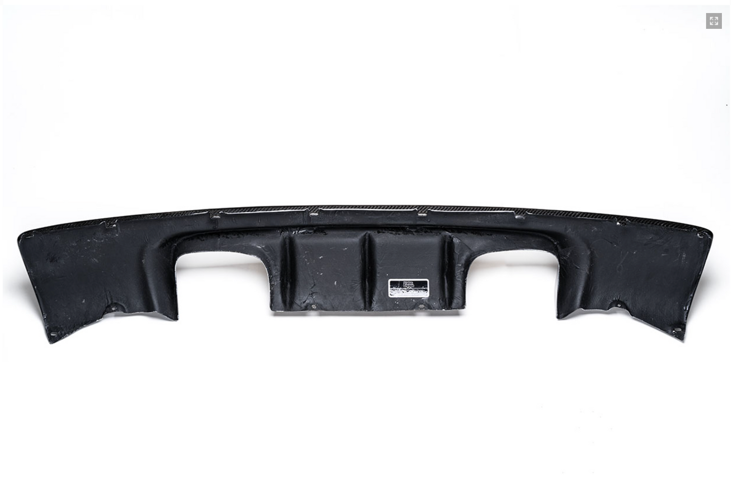 BMW E46 M3 CSL Style Finned Rear Diffuser