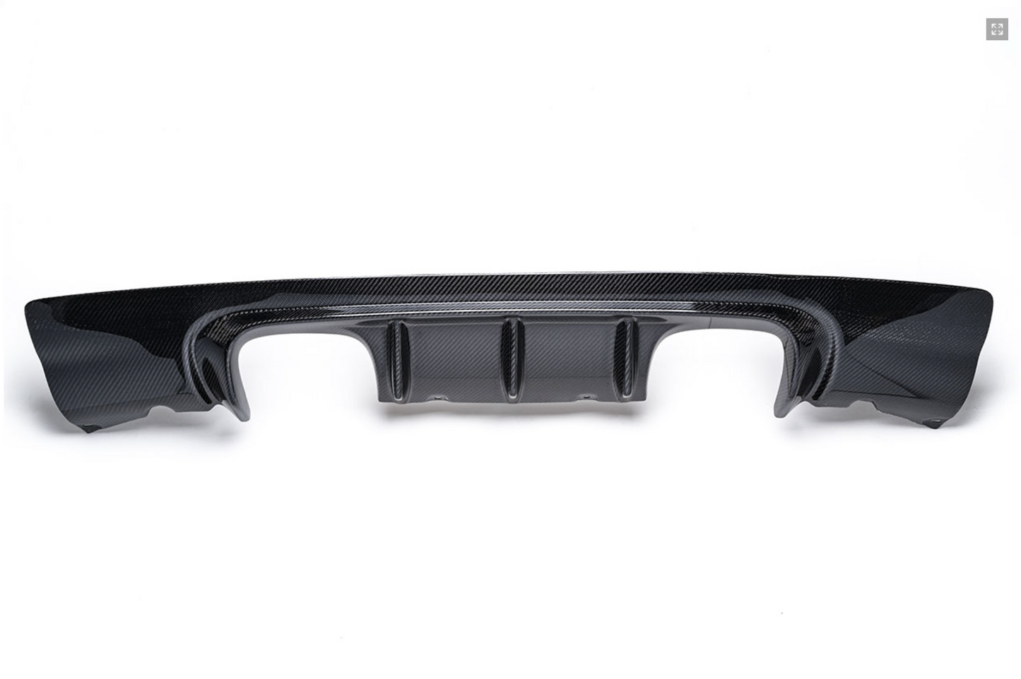 BMW E46 M3 CSL Style Finned Rear Diffuser