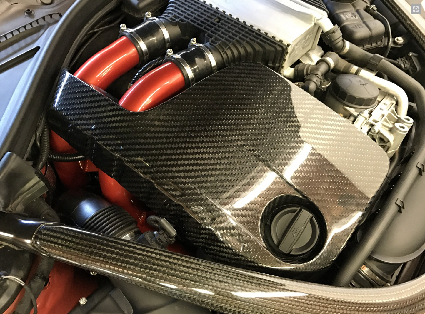 BMW F80 M3 | F82/83 M4 S55 CF Engine Cover