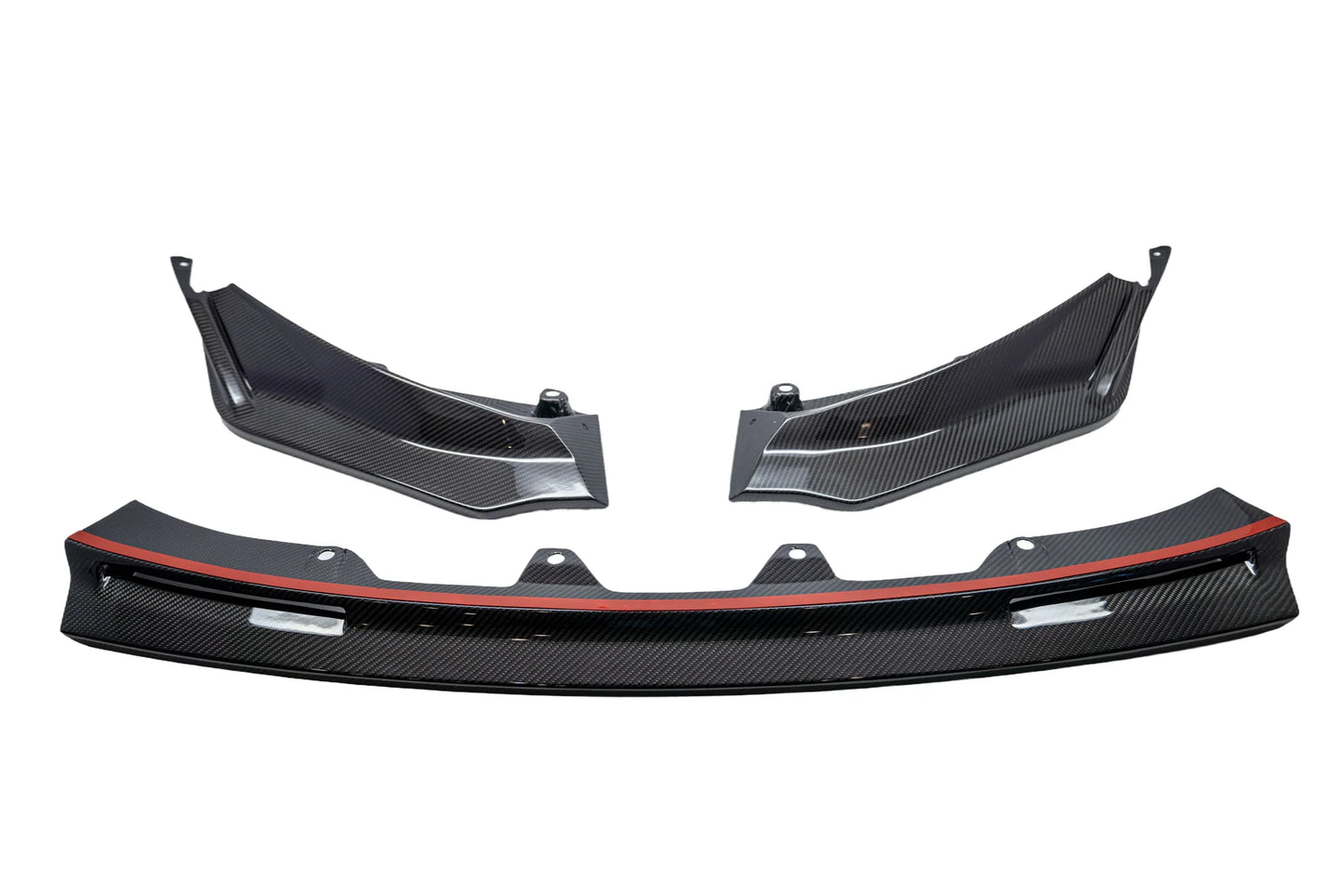 BMW G80/G82/G83 M3/M4 Dry Carbon Fiber 3-Piece Style Front Lip Spoiler