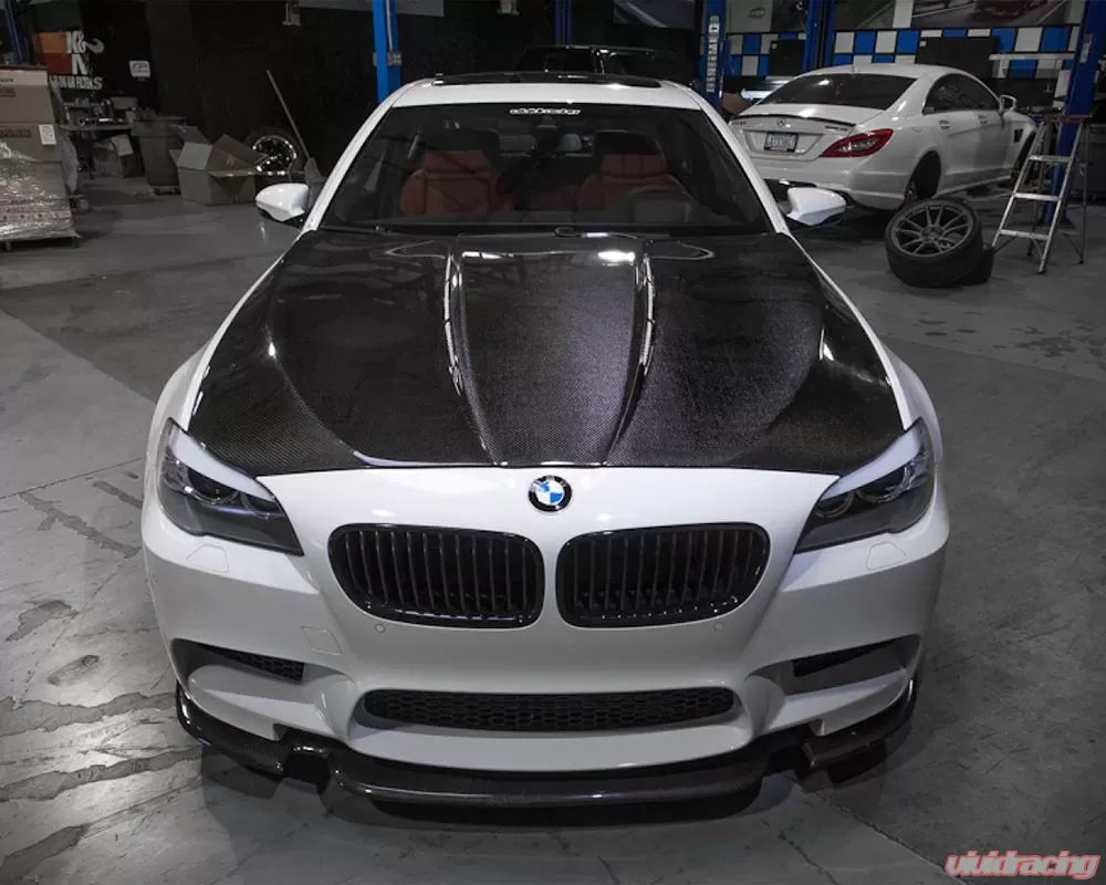 VR Aero Carbon Fiber Hood Vented Cowl BMW F10 M5 550 535 528 2011-2017