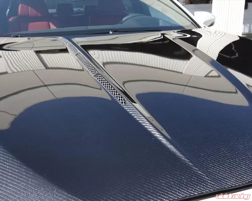 VR Aero Carbon Fiber Hood Vented Cowl BMW F10 M5 550 535 528 2011-2017