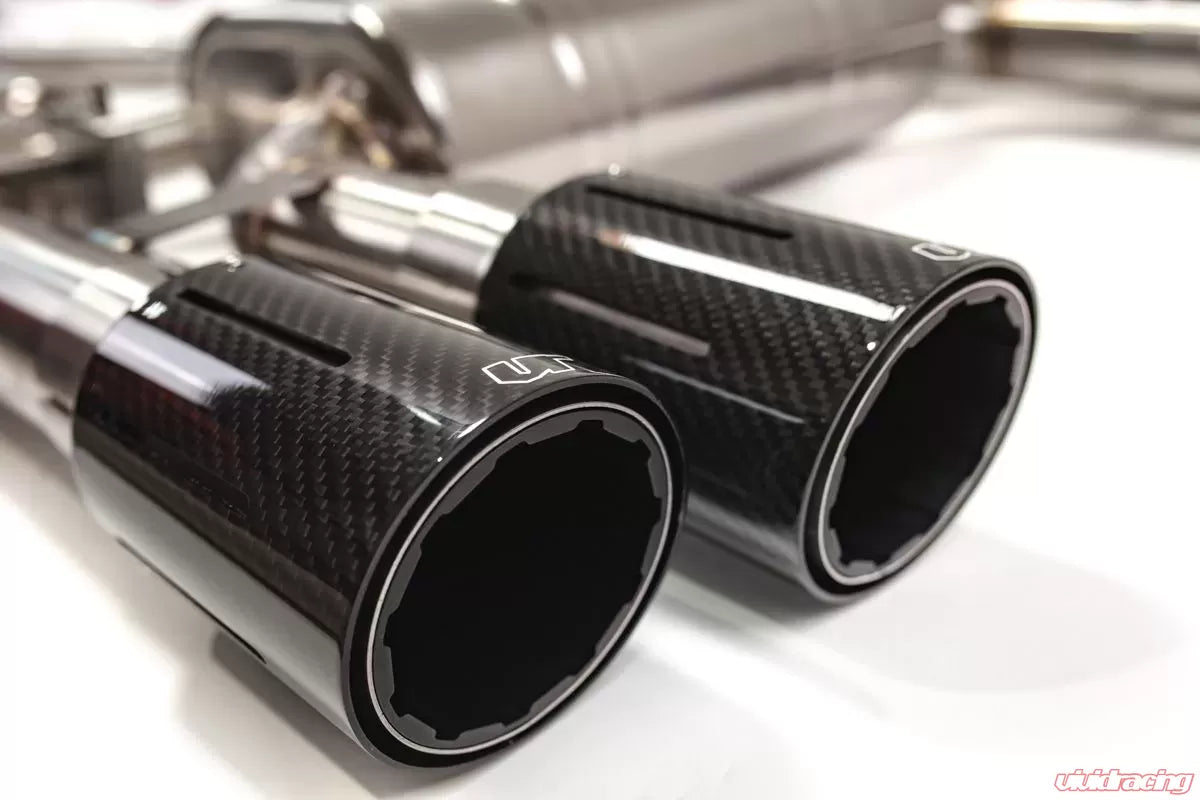 VRP Stainless Valvetronic Exhaust System with Carbon Tips BMW M3 | M4 F8x 2015-2020
