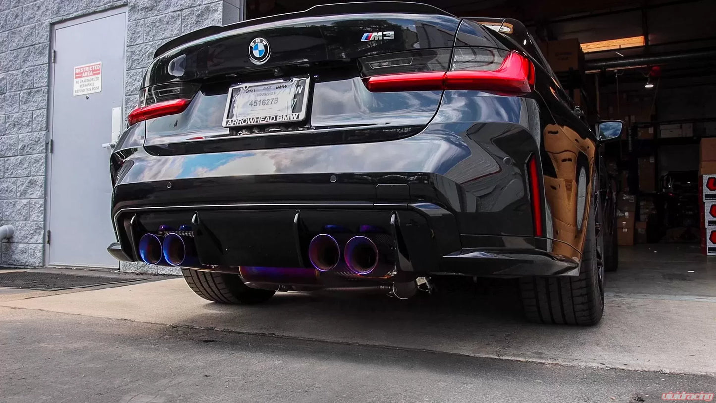 VRP BMW M3 | M4 G8x Titanium Valvetronic Catback Exhaust With 102mm Tips