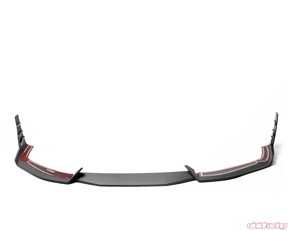 VR Aero Carbon Fiber Front Lip Spoiler Audi RS6 Avant C8