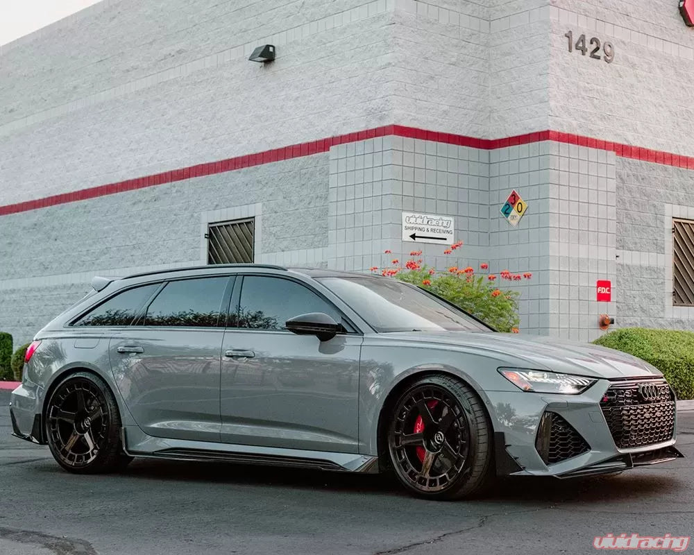 VR Aero Carbon Fiber Side Skirts Audi RS6 Avant C8