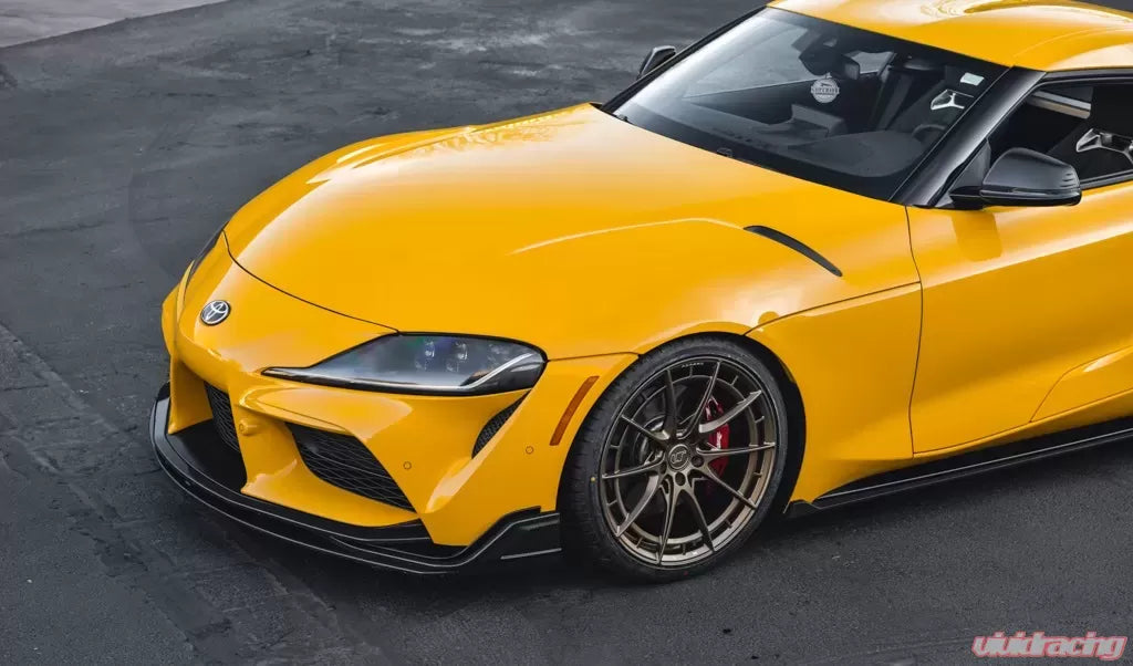 VR Aero Carbon Fiber 4 Piece Front Lip Toyota A90 Supra