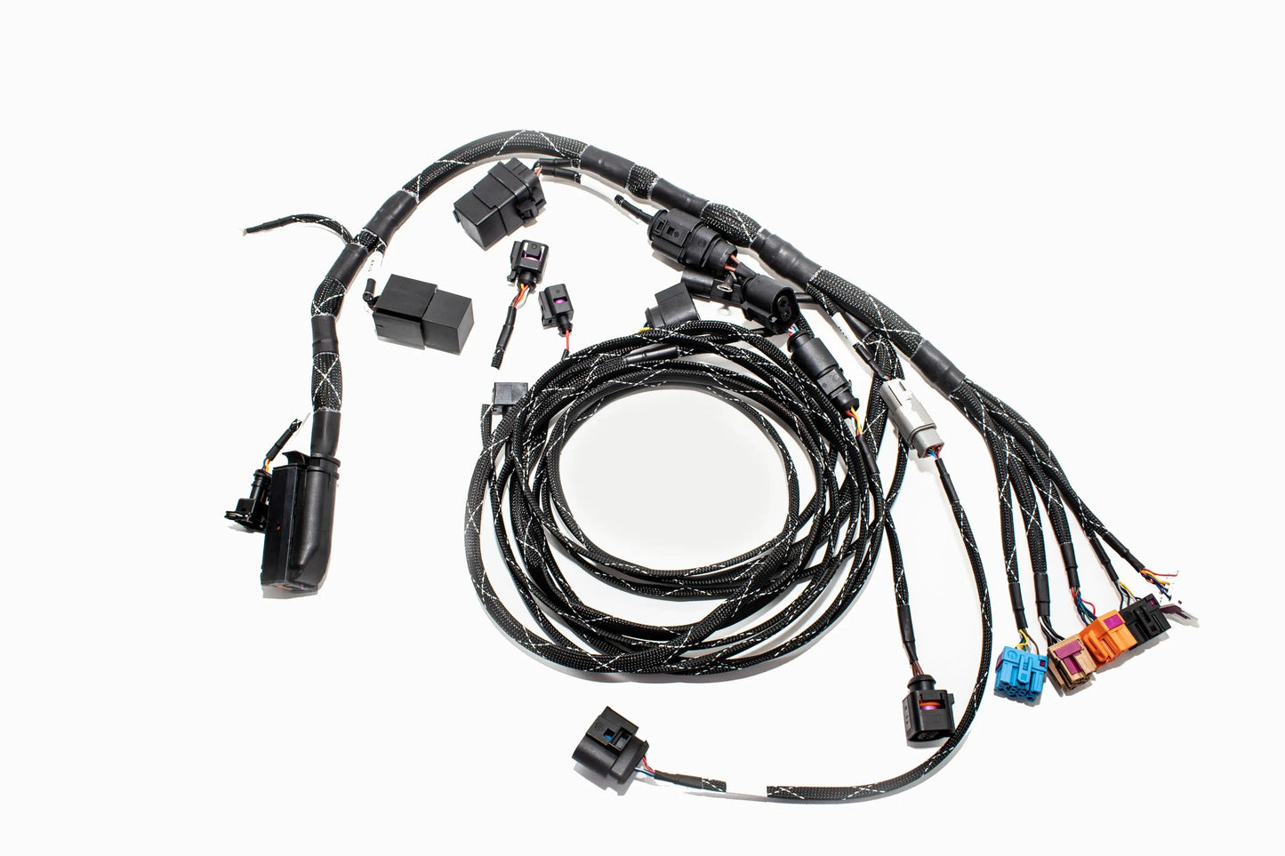 1.8T MK4 Wire Tucked Complete Engine Harness Wideband ECU's only AWP, AWW, BEA, BAM -