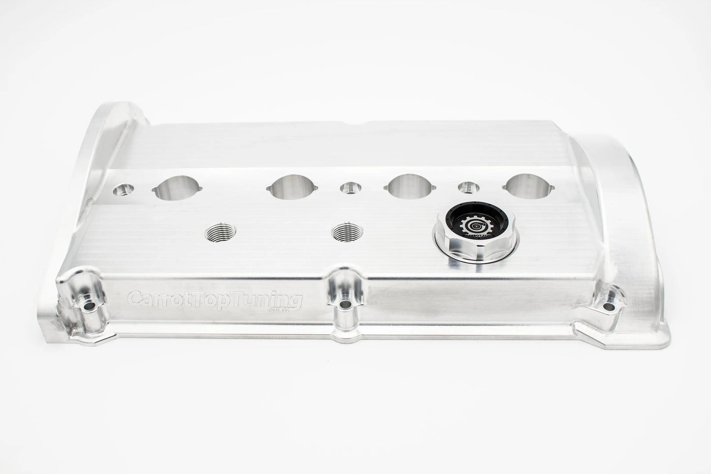 1.8T VW Audi CNC Billet T6061 Aluminum Valve Cover Carrot Top Tuning
