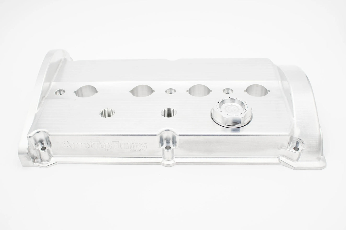 1.8T VW Audi CNC Billet T6061 Aluminum Valve Cover Carrot Top Tuning