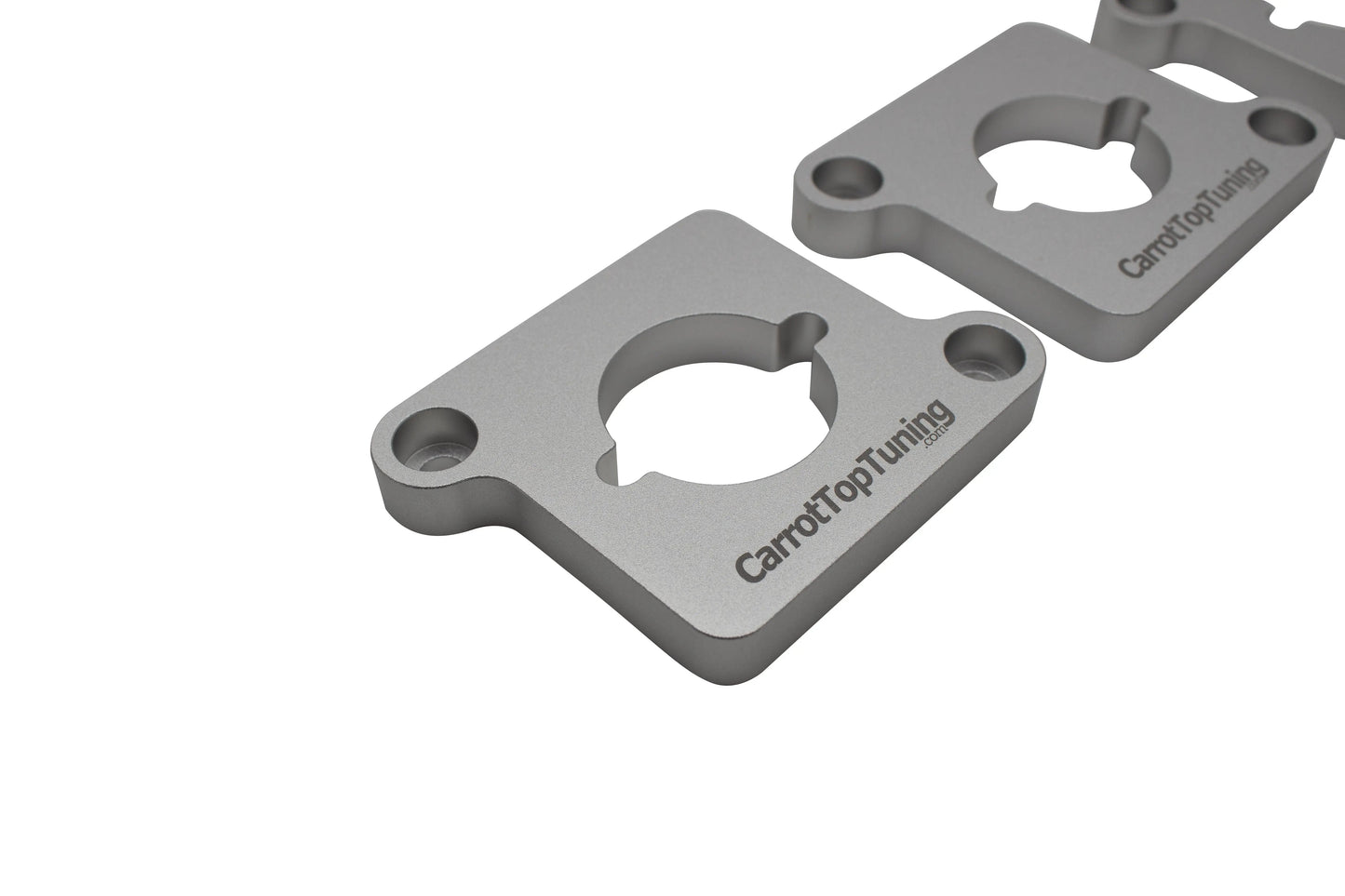 CNC Billet 1.8T to 2.0T / R8 Coil Pack Adapters VW GTI JETTA GOLF PASSAT | AUDI A4 A6 TT | Silver