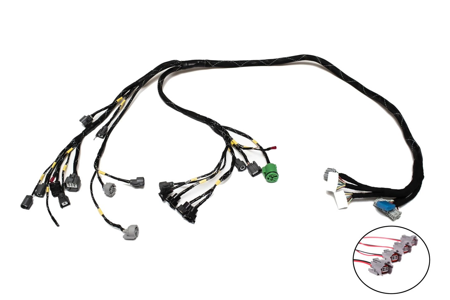 D & B-Series OBD1 Tucked Engine Harness Kit w/ Subharness | 90-91 Integra DA Carrot Top Tuning