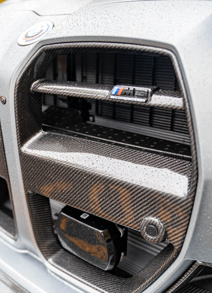 BMW G80/G82/G83 M3/M4 V1 Style 2-Piece Dry Carbon Fiber Front Grill