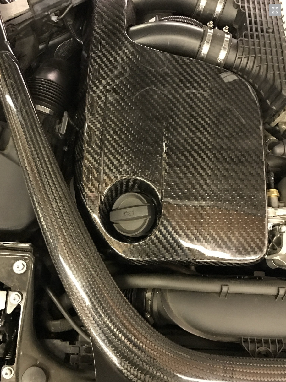BMW F80 M3 | F82/83 M4 S55 CF Engine Cover