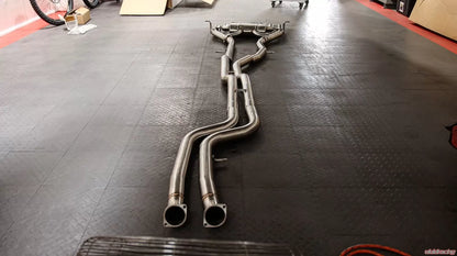 VRP Stainless Valvetronic Exhaust System with Carbon Tips BMW M3 | M4 F8x 2015-2020