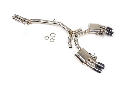 VRP Audi RS5 B9 Coupe Stainless Valvetronic Exhaust System with Carbon Tips