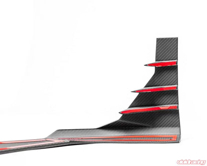 VR Aero Carbon Fiber Front Lip Spoiler Audi RS6 Avant C8